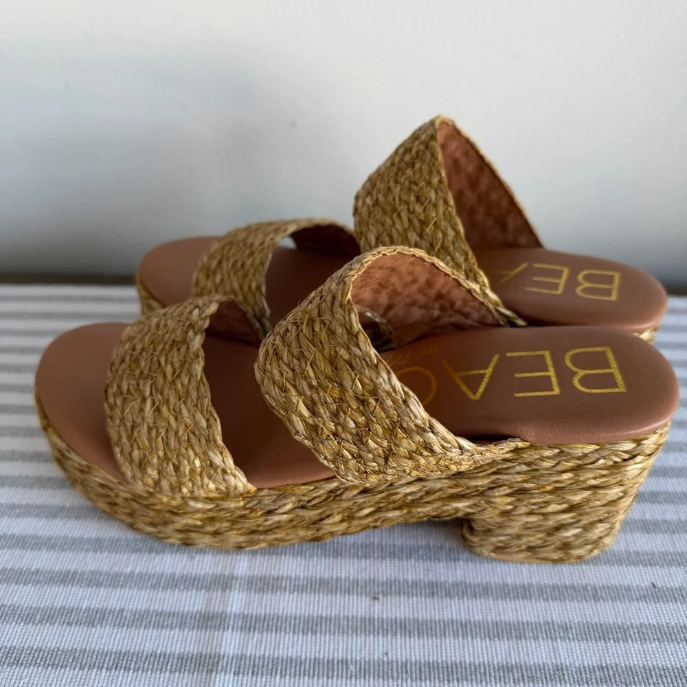 Beach by Matisse NEW Women's Ocean Ave Platform Slide Sandal Size 9 #B1289